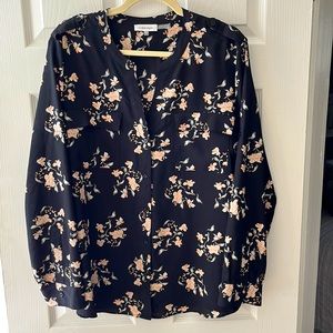 EUC - Calvin Klein button-up lightweight blouse, only worn once